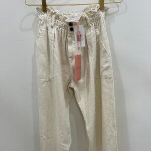 Poppy Corduroy Pants, Ivory